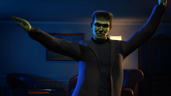 WindowFX Videos - Dancing Frankenstein chased by Zombies