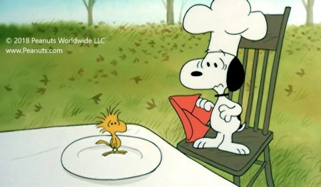 Peanuts Snoopy Woodstock 2 Pack Spatula Kitchen Set Thanksgiving Eat Pie