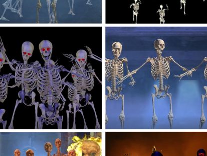 John Hyers 2018 Halloween Skeletons Bundle