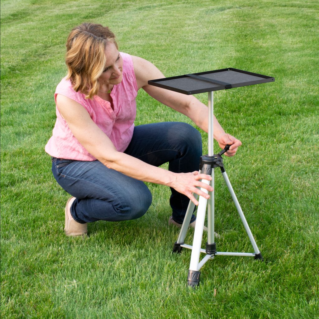 Projector Stand with Tray » Total Home Decor