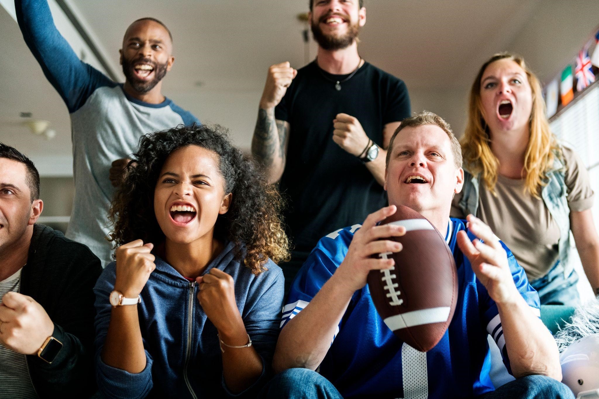 GO BIG, AT HOME FOR THE SUPER BOWL