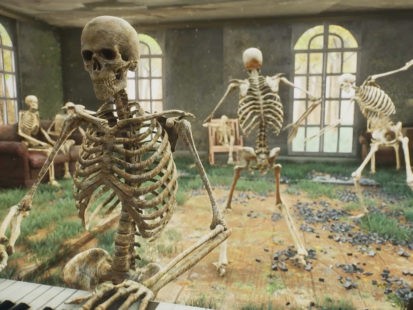 WINDOWFX Skeleton Ragtime