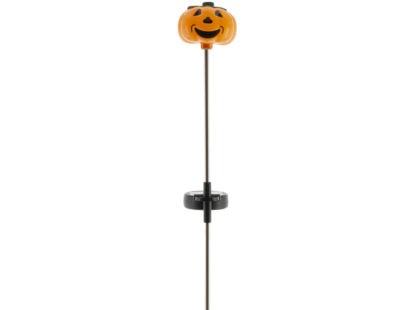 26IN SPOOKYTOWN SOLAR STAKE JACK-O-LANTERN