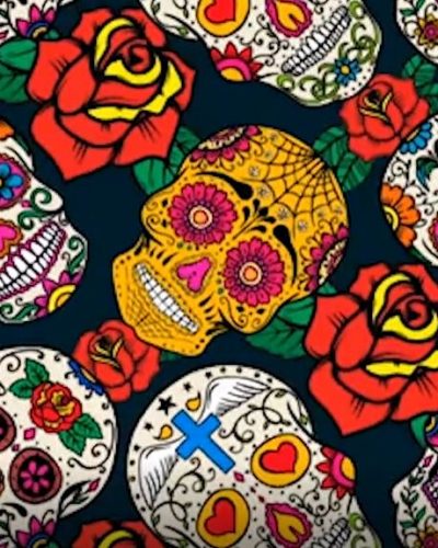 28824_Hall_Day of the Dead Wallpaper_2019_Horizontal photo 2